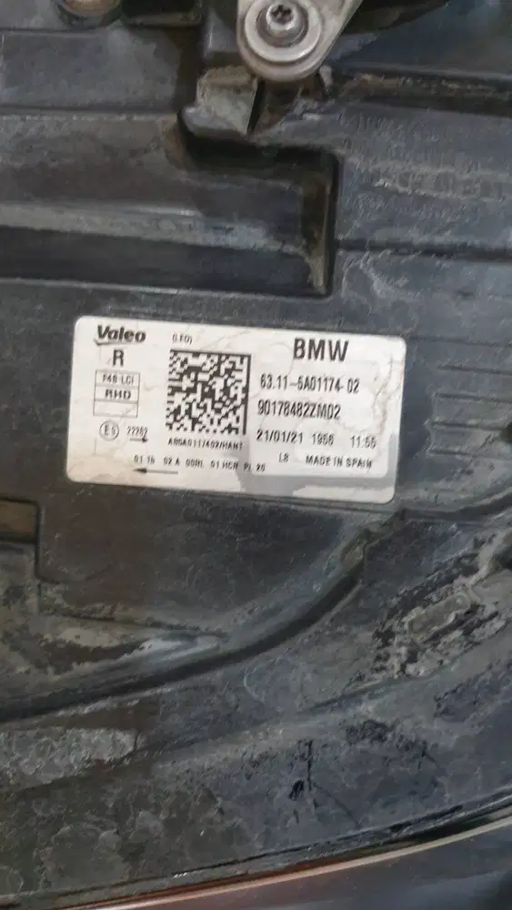 headlamp BMW seri X1 F48 X3 G01 LCI