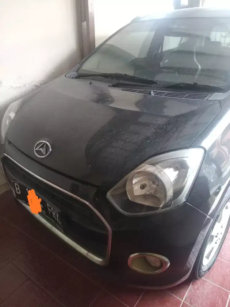 Ayla X MT 2016 Km 33 Ribuan Warna Hitam Plat Kab Bekasi
