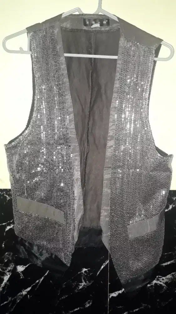 ROMPI PRIA COKLAT SILVER BEKAS UKURAN M