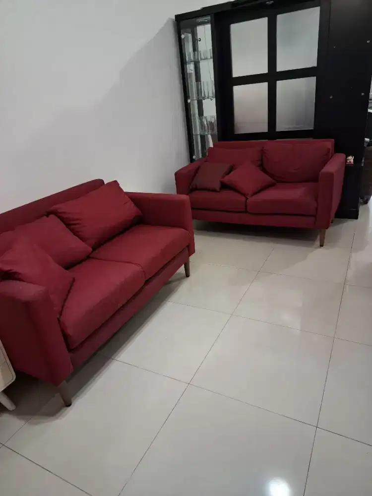 Sofa Fabelio 2 seater 2 buah