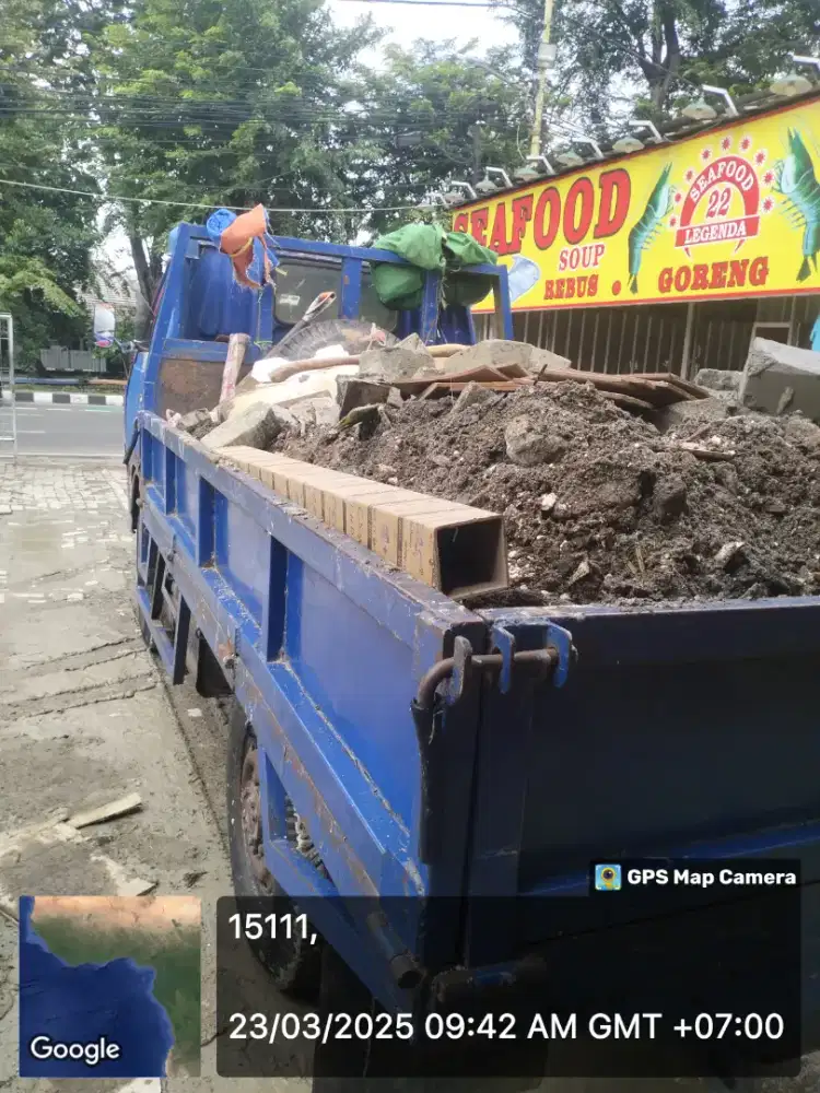 Jasa buang puing/sampah area Tangerang