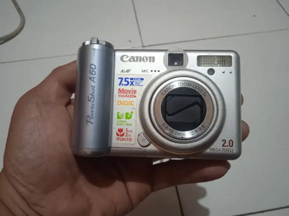 Canon powershoot A-60 apa ada nya