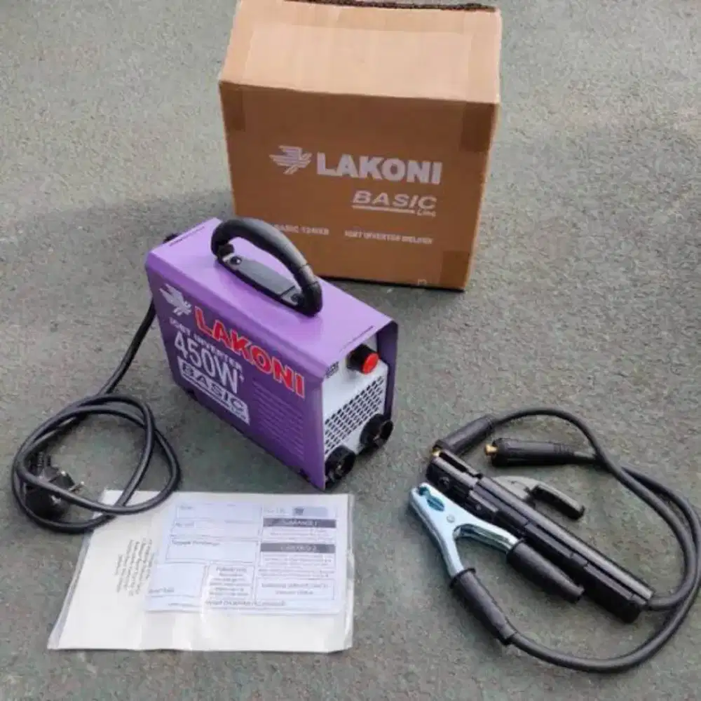 Mesin Las Listrik Travo Inverter MDON LAKONI RYU RHINO IZUMI 450 Watt