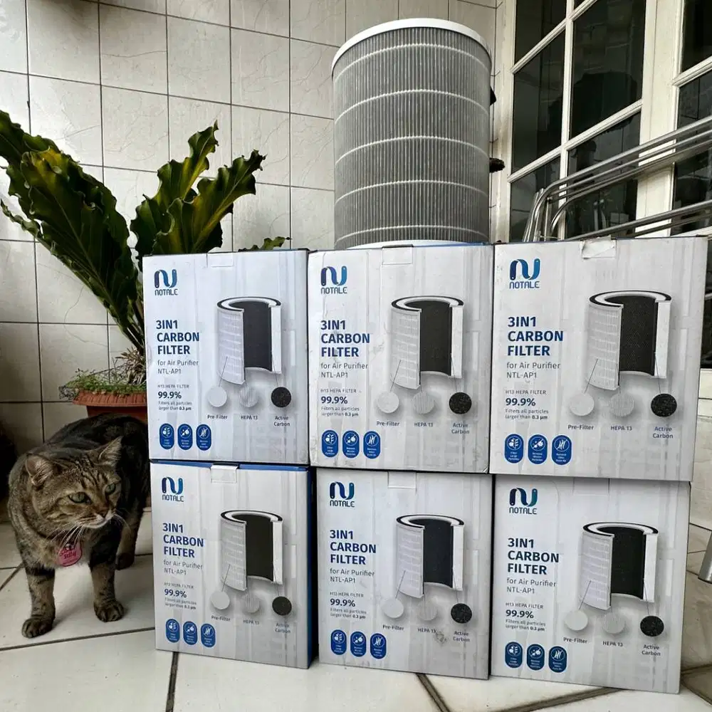 Notale Replacement HEPA 13 - Filter Bekas Pengganti Air Purifier
