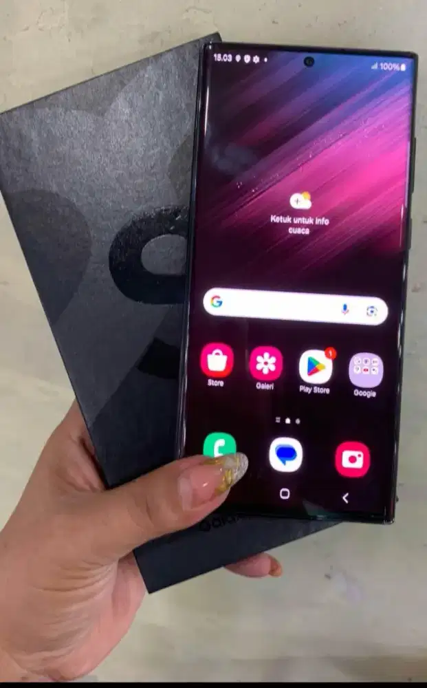 Samsung S22 Ultra 12/256 GB pemakaian pribadi