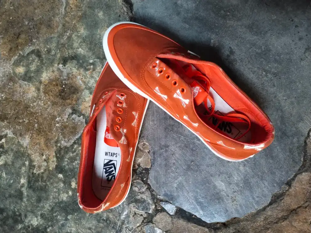 Sepatu Vans rare item orange mulus