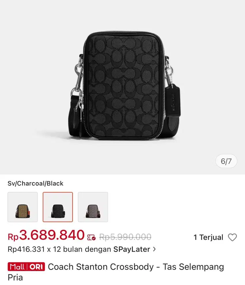 Sling bag pria original