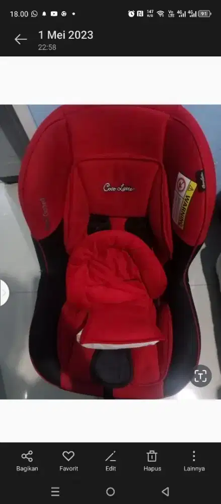 CARSEAT COCOLATTE