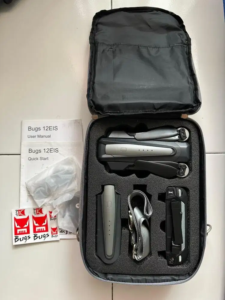 DRONE MJX BUGS 12 EIS 4K Dual Batre Murah