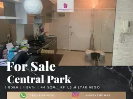 Dijual Apartement Central Park Residence 1 Bedroom Lantai Rendah