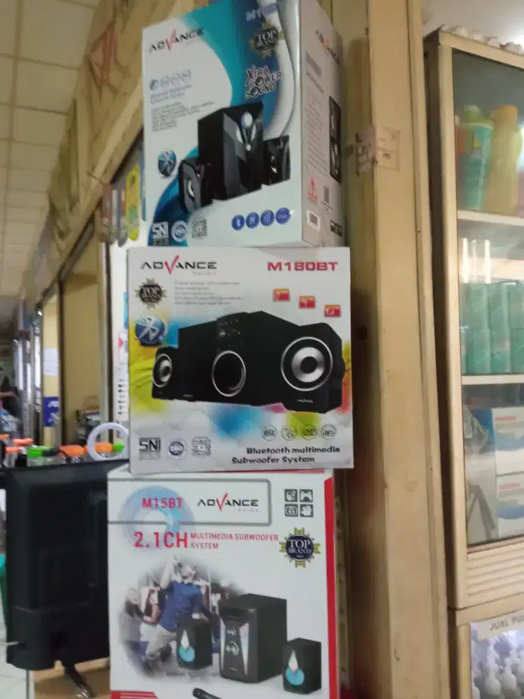 Speaker aktip bluetooth, baru