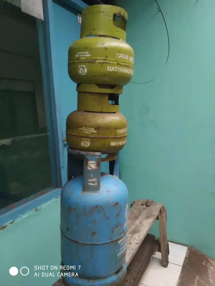 JUAL TABUNG GAS BIRU : 12 Kg TAMPA ISI