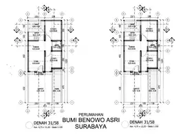 RUMAH BUMI BENOWO ASRI, RUMAH 400 JUTAAN DI SURABAYA