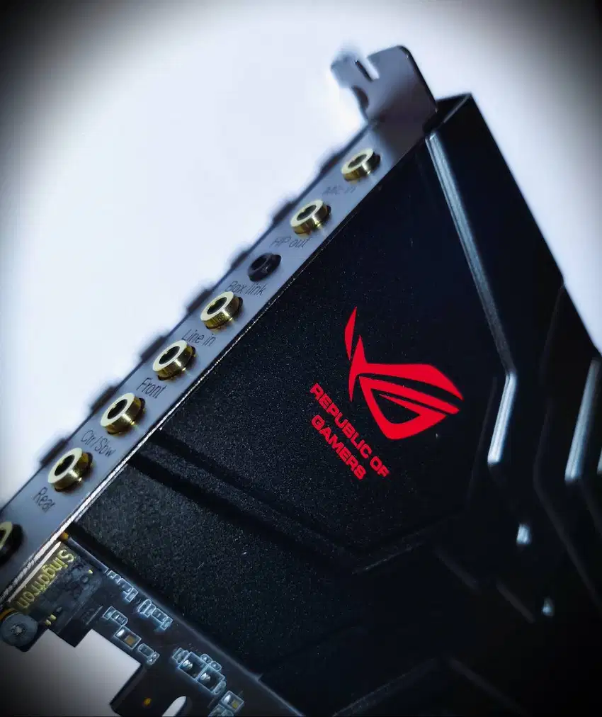 ISTIMEWA ASUS ROG Xonar Phoebus 7.1 SOLO PCI-e - DOLBY Home THEATER V4