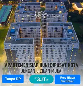 Tanpa DP dan Free Furnish,Apartemen TERMURAH Seharga Sewa di Tangerang