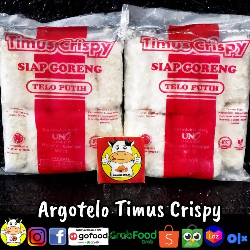 ARGOTELO TIMUS CRISPY - ARGOTELO TIMUS UBI UNGU - BRONTZ JOGJA