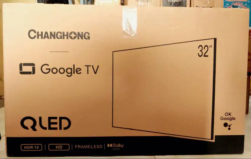 Google TV Changhong HD 32 inch Netflix/Youtube/PlayStore | L32QCN1