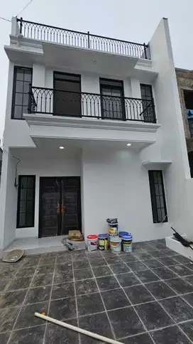 Cluster 2 lantai siap huni 1 unit di condet termurah di jakarta