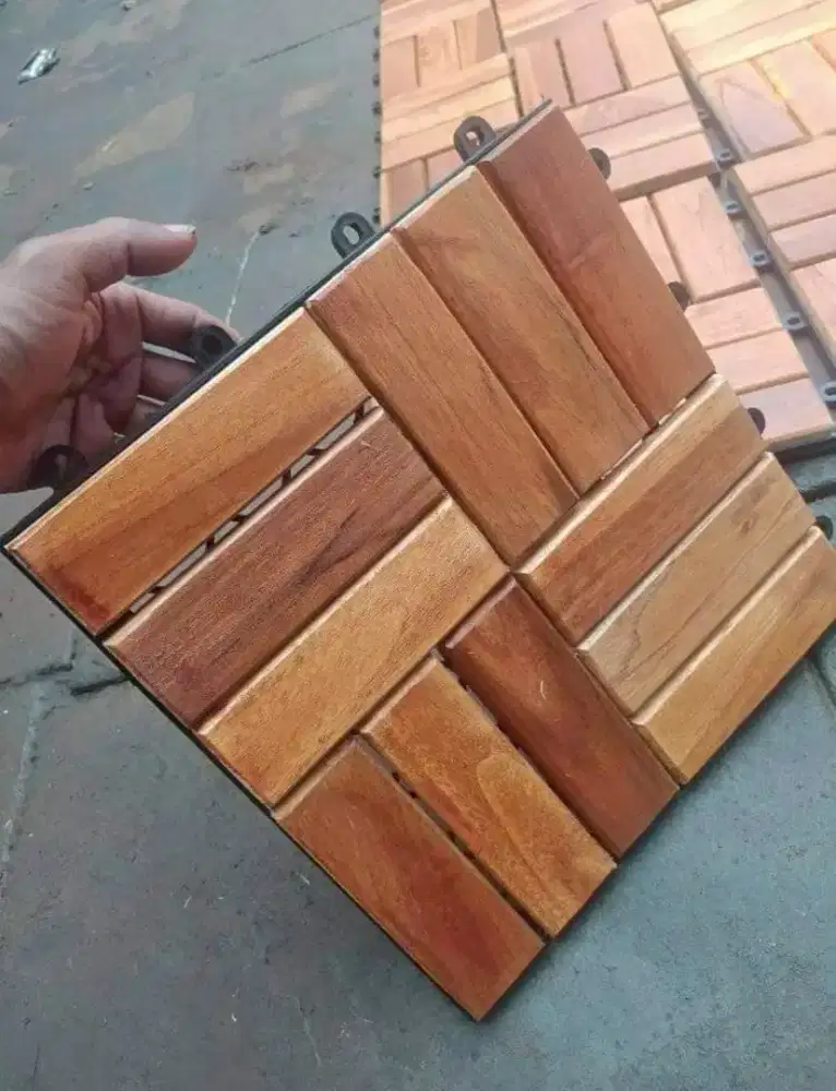 Jual runen deking kayu