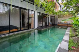 Villa Modern 3 Kamar Tidur Di Kayu Tulang Canggu