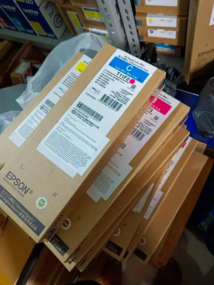 Beli Jual Cartridge tinta toner printer brother,hp dll baru original