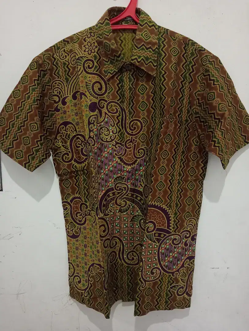 Kemeja batik pria FAARO size S fit to M