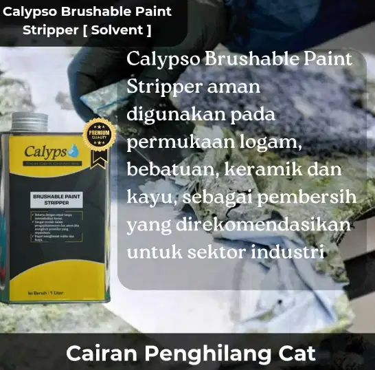 Calypso Brushable Stripper Penghilang Cat
