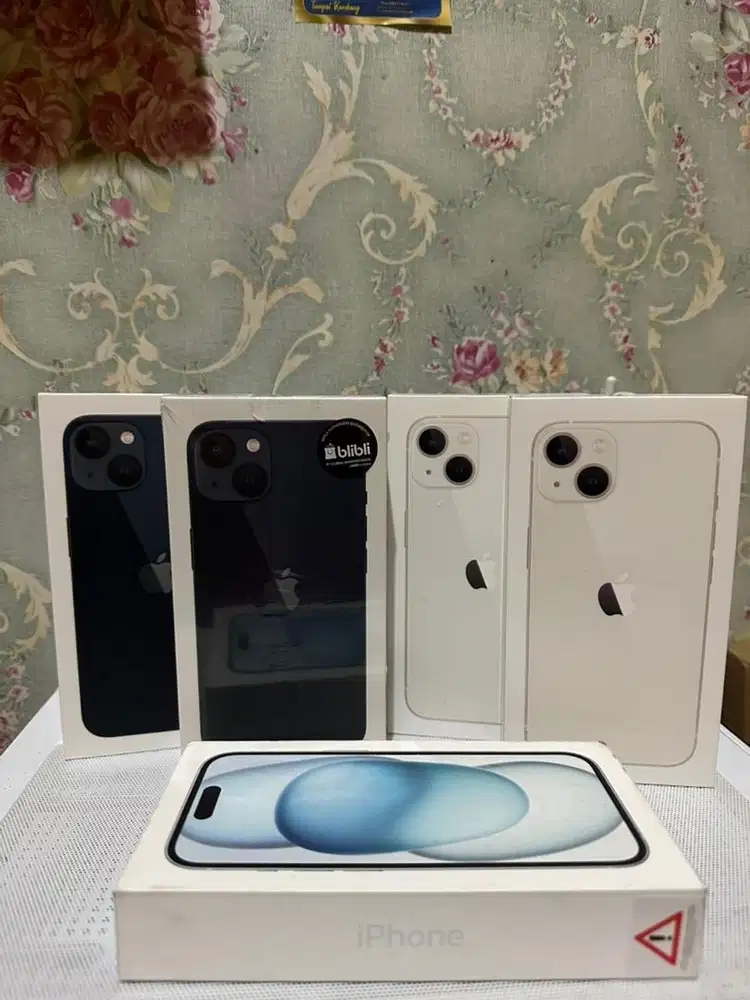 iPhone 13 128 New BNIB Garansi Resmi iBox GDN