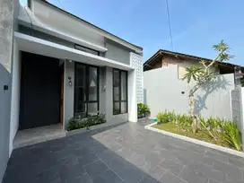 RUMAH ESTETIK DALAM CLUSTER DI JOGJA DEKAT PEMDA SLEMAN