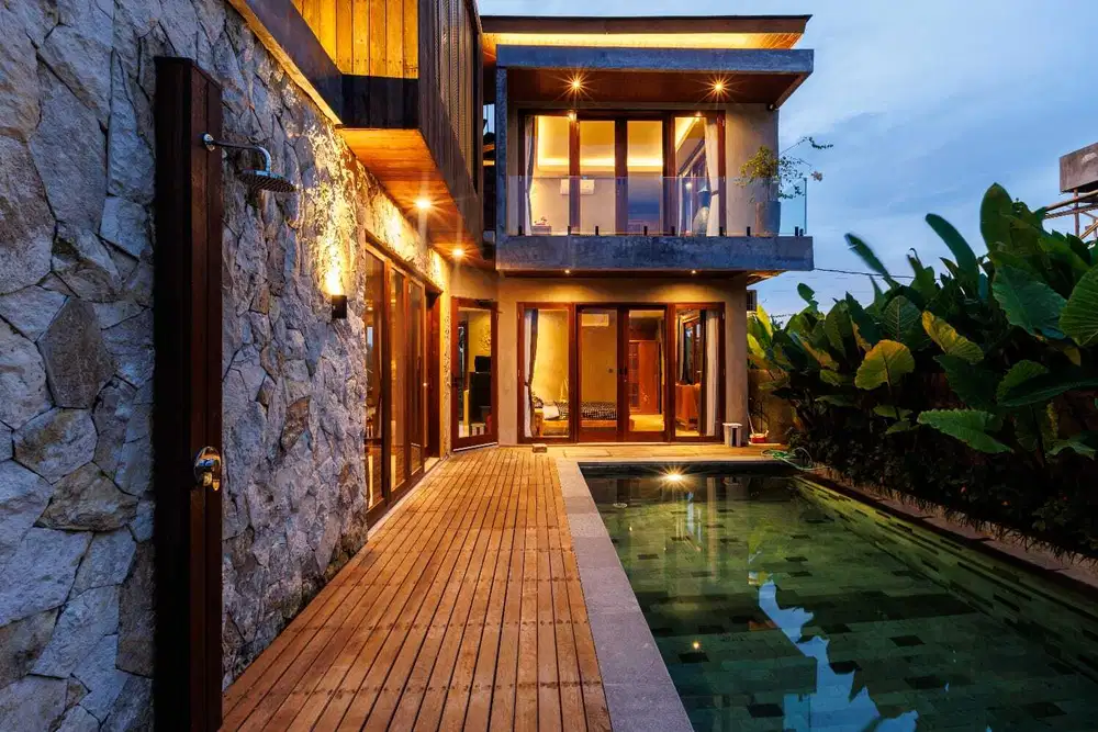 BRAND NEW FULLY FURNISHED VILLA RICE FIELD AND OCEAN VIEW CEMAGI BALI