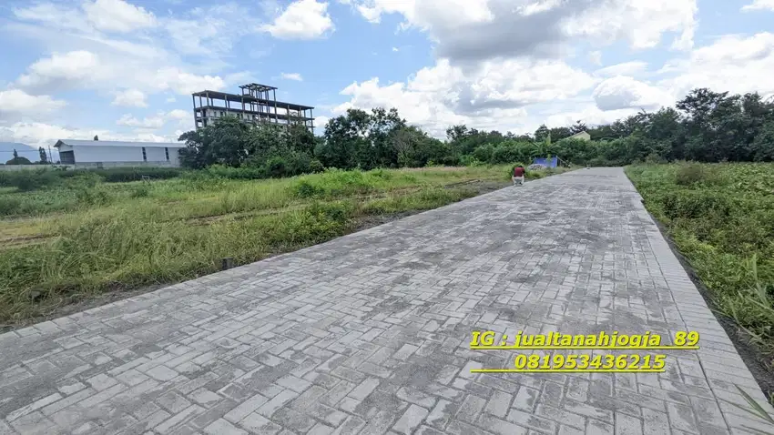 Tanah bagus dekat RSA UGM TRIHANGGO ,shm p unit