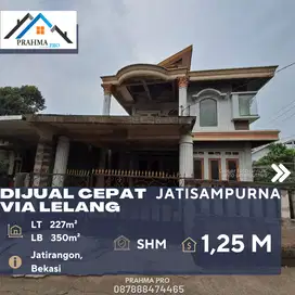 Jatisampurna Bekasi DIJUAL CEPAT RUMAH VIA LELANG