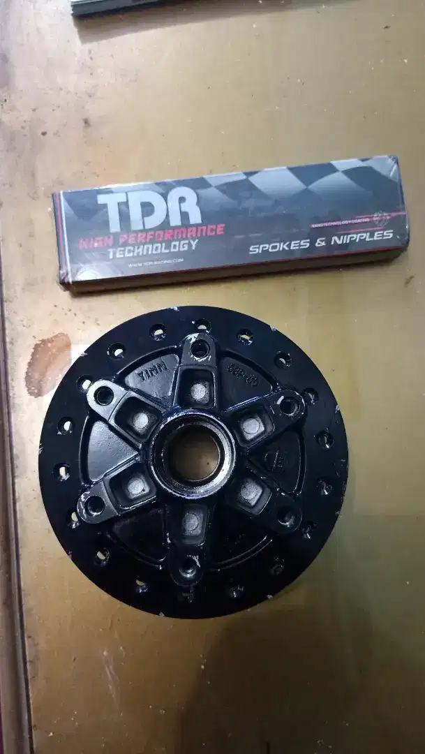 Tromol depan Yamaha Scorpio
