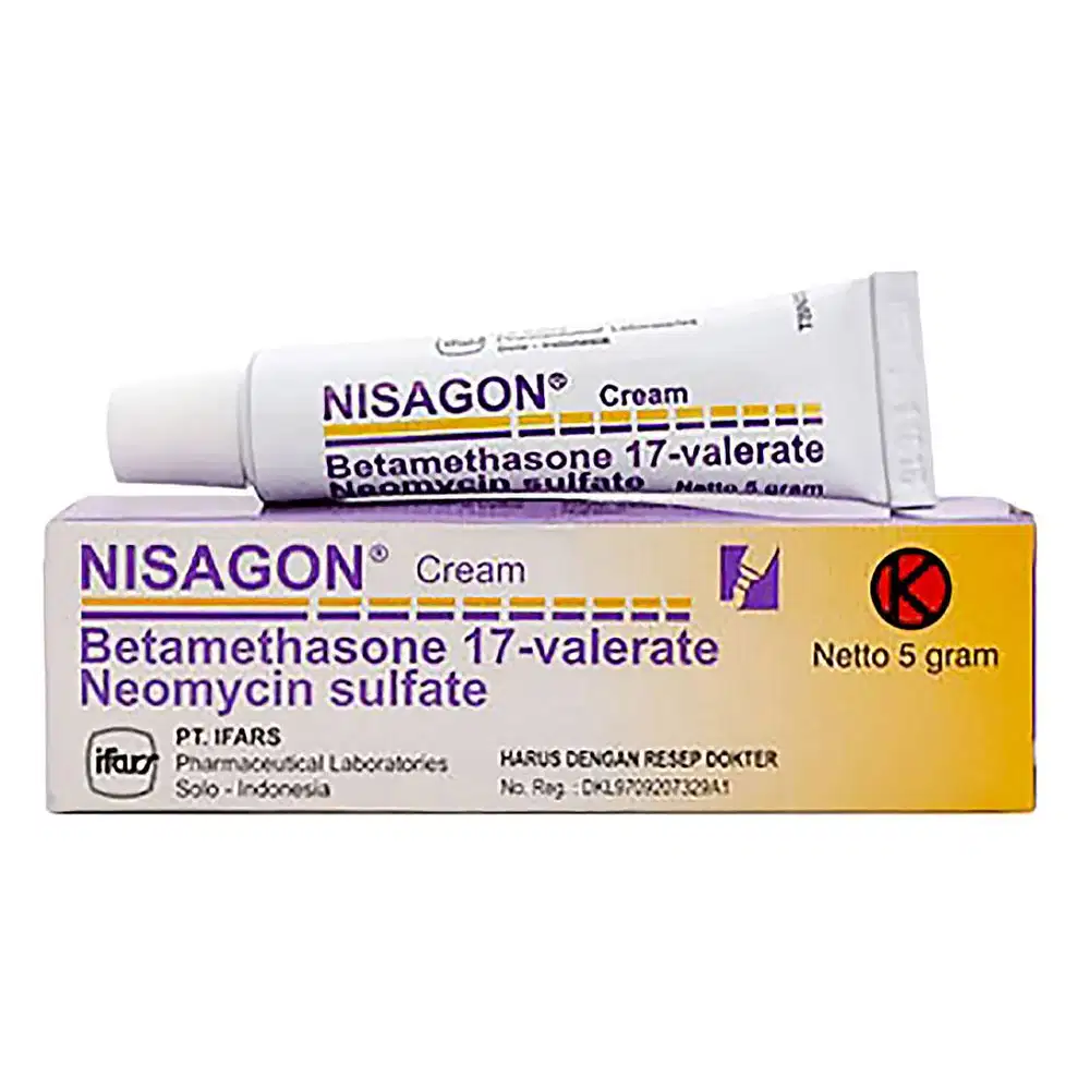 250324D Nisagon Cream 5gr (Betamethasone 17-Valerate Neomycin Sulfate