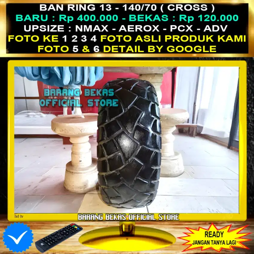 BAN CROSS RING 13 - 140/70
