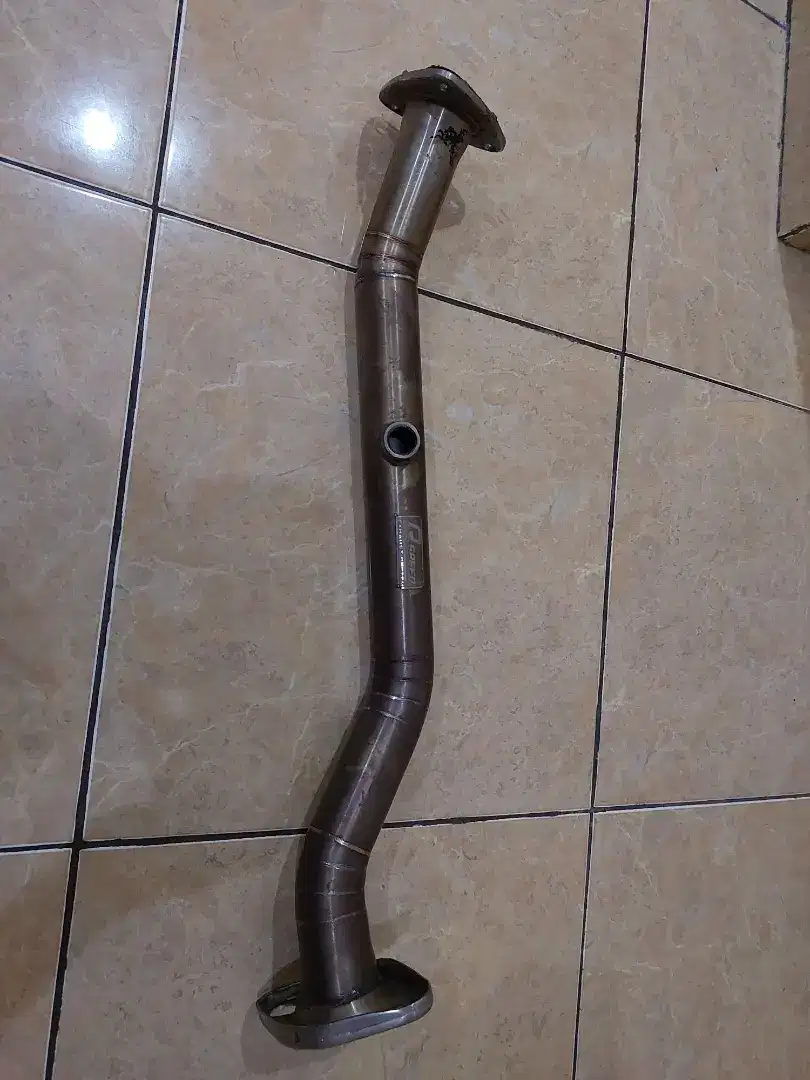 Front pipe honda brio