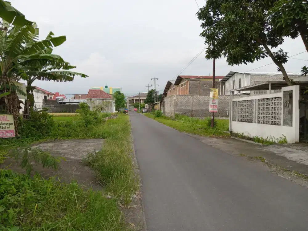 Tanah bagus murah ring road utara dkt stadio hermina  stasiun upn umby