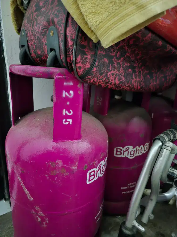 Tabung gas 12kg bright kosong 3 tabung