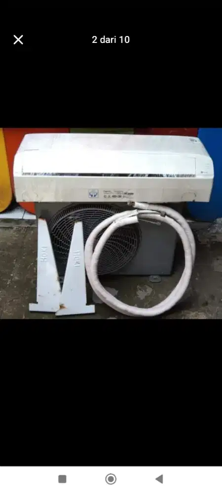 Ac panasonic 1/2pk r32 +pasang