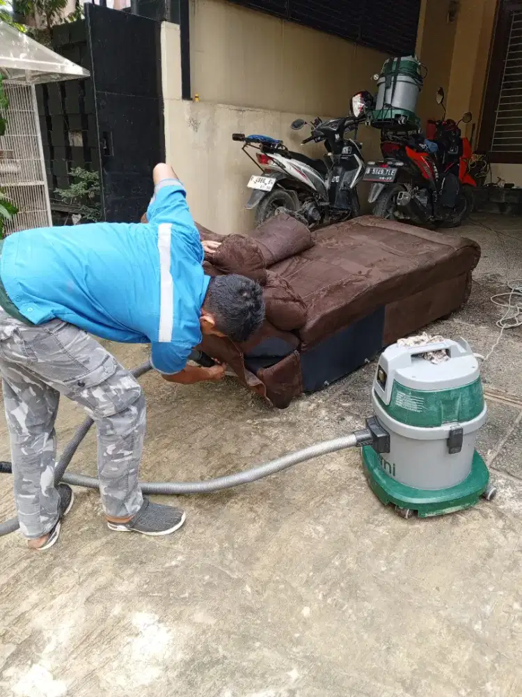 Jasa cuci, kasur springbed, sofa, jok mobil, karpet dll