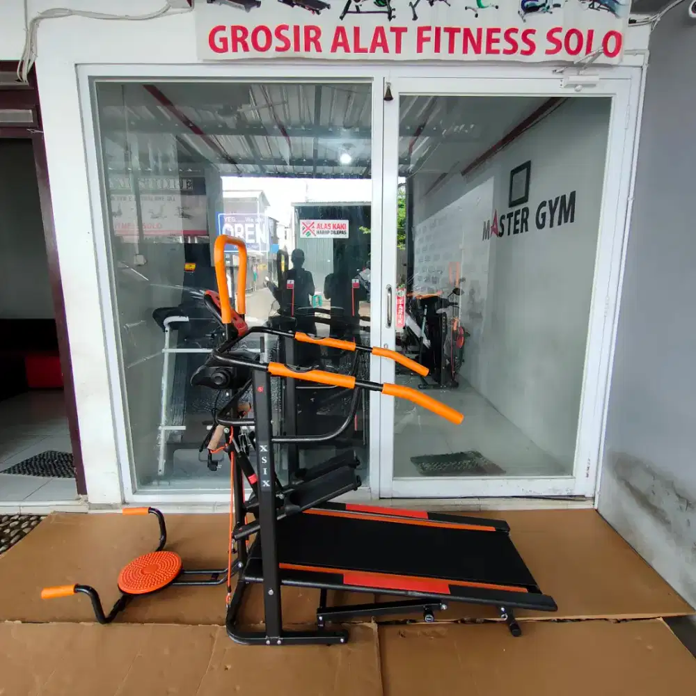 Alat Fitness Treadmill Manual Multifungsi