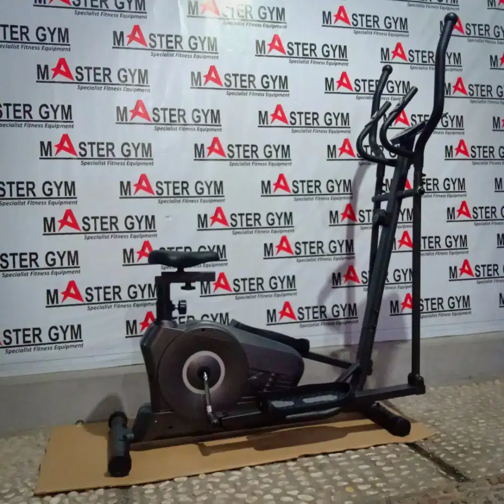 Alat Fitness Elliptical Bike Magnetic System