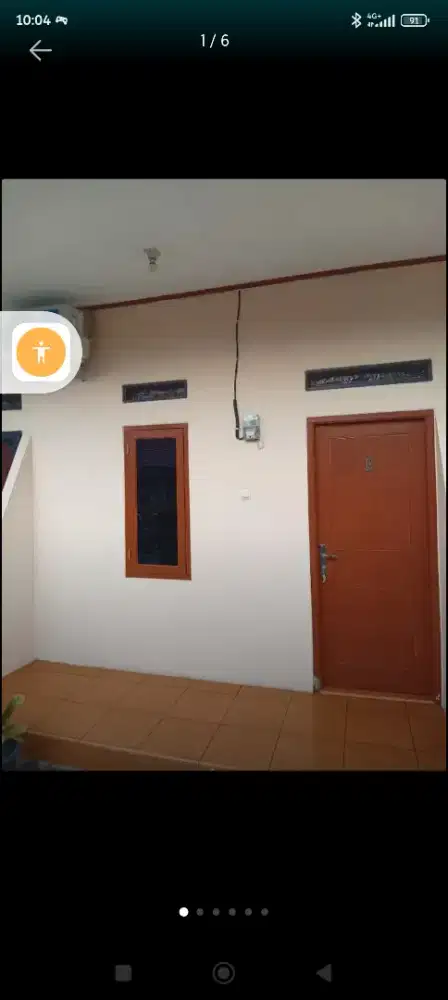 Kontrakan bulanan AC pinggir jalan utama tambun