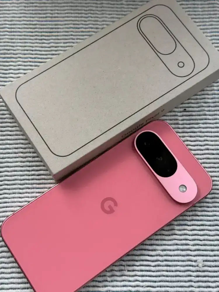 Google Pixel 9 warna pink 12/128 imei beacukai aman