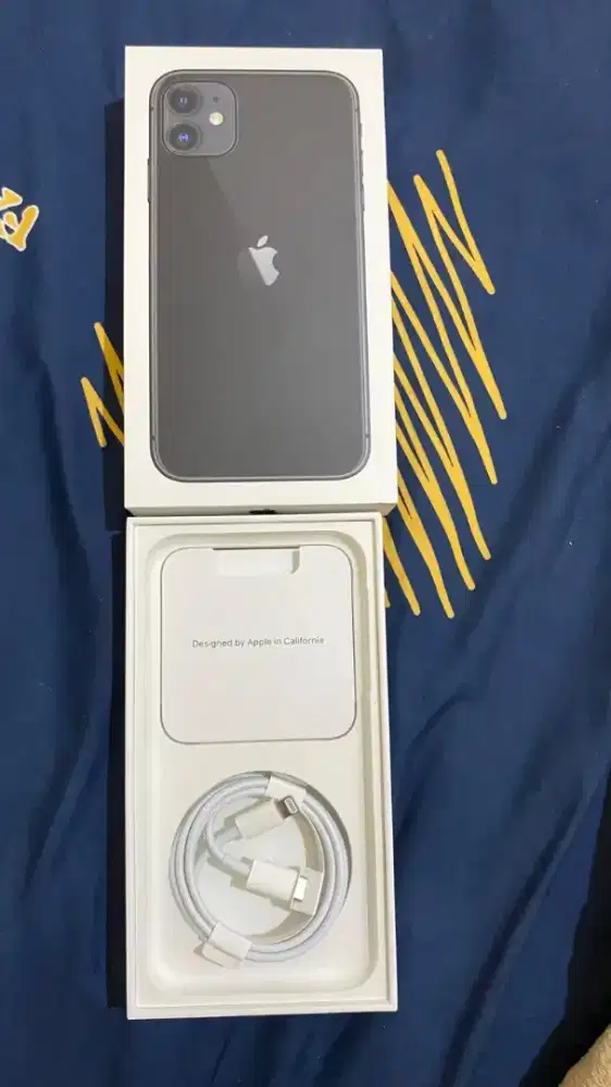 iphone 11 128gb hitam ex resmi ibox