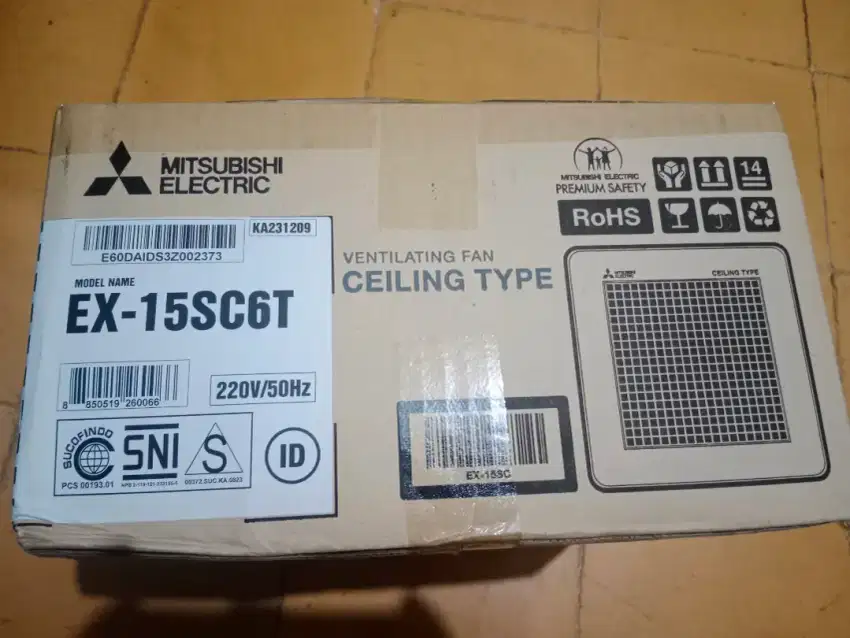 Exxos plapon ukuran 10 inc ad 2 masih baru