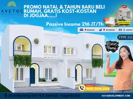 Rumah Kost mewah di belakang kampus UII, investasi jangka panjang