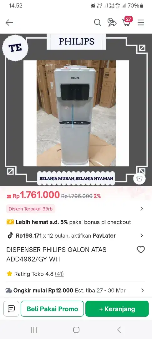Dispenser PHILIPS second like new