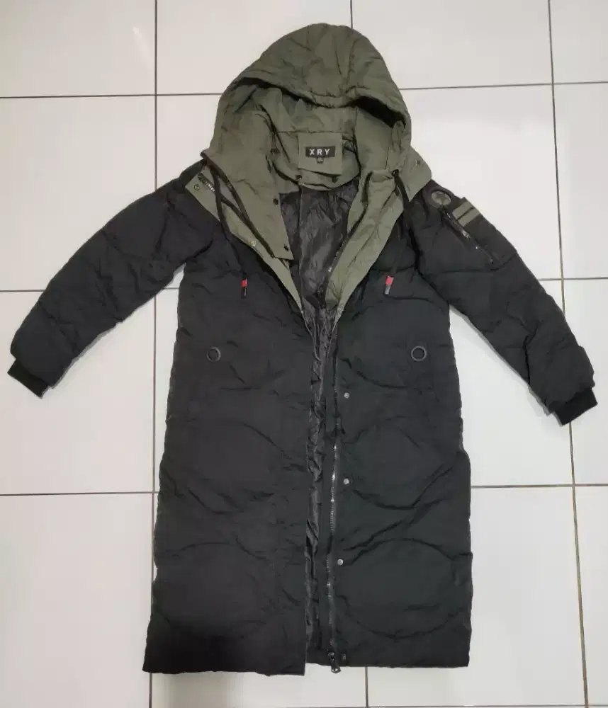 Long Jacket Parka Military Import Korea Original XRY