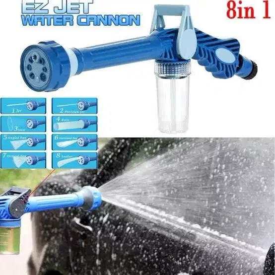 Ez Jet Water Canon Cannon 8 In 1 Turbo Water Spray Gun Penyemprot Air
